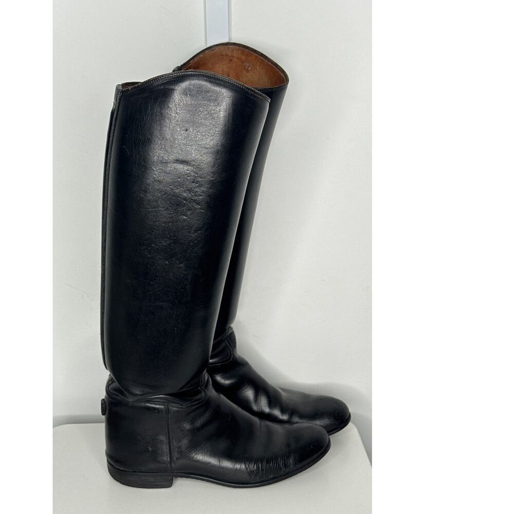 Vintage E. Vogel Custom Field Riding Boots 16.5” 14” Calf US 7 - Picture 10 of 16